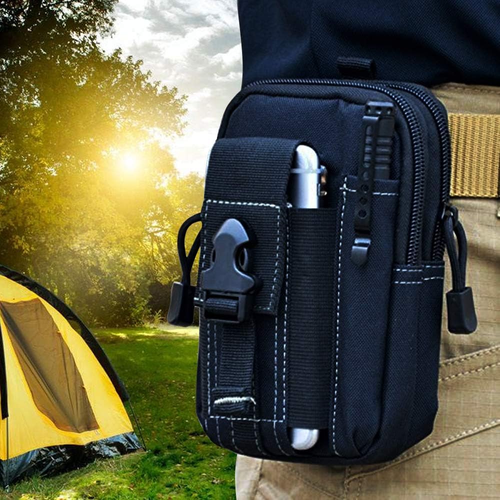 Edc Carry Belt - Pochette tactique Molle pour ceinture, sac