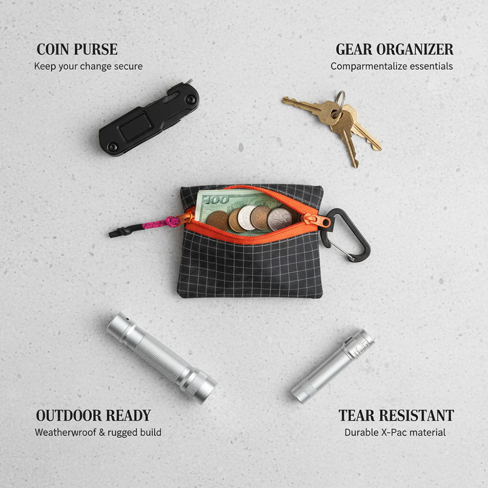 Edc Carry Kit - Sac de rangement extérieur en UHMWPE,
