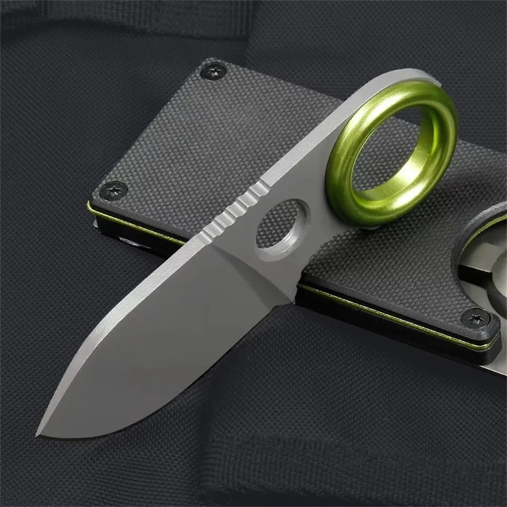 Edc Carry Fixed Blade Knife - Mini couteau à lame fixe en