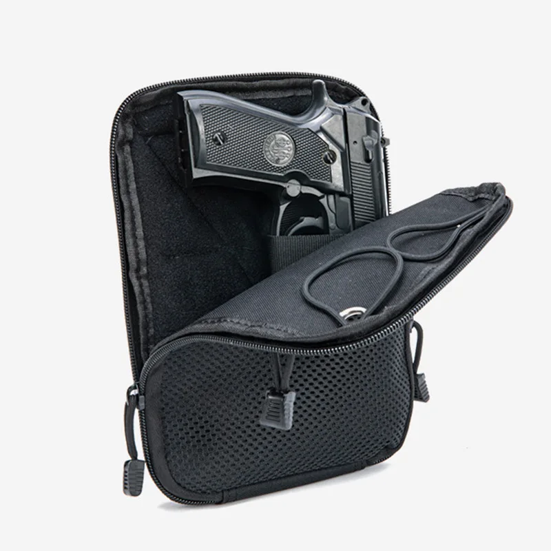 Edc Carry Box - Étui tactique dissimulé Molle pour pistolet,