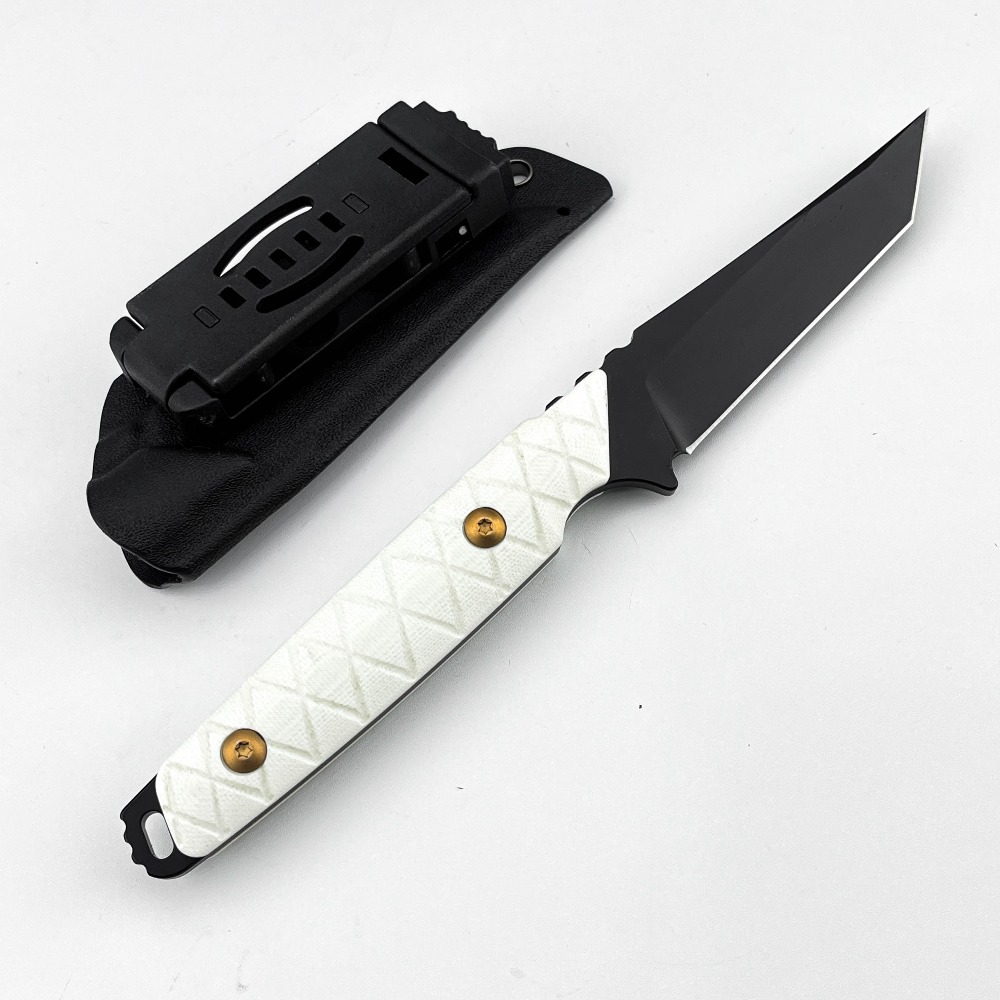 Edc Carry Fixed Blade Knife - Nouveau couteau à lame fixe, manche