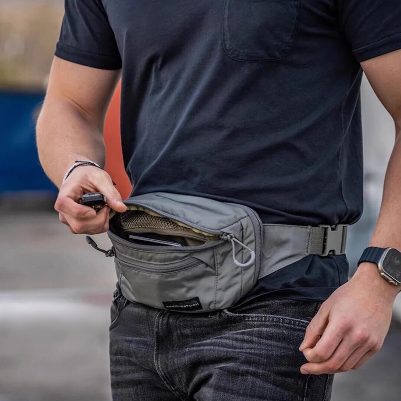Edc Concealed Carry Fanny Pack - Sac de ceinture pour hommes avec