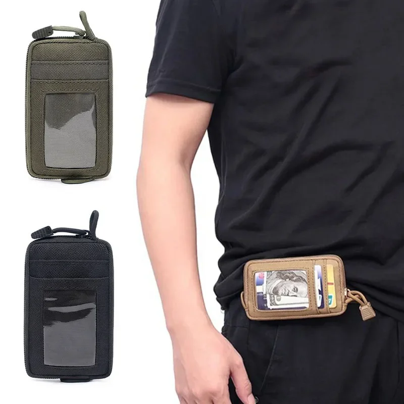 Edc Carry Box - Pochette tactique EDC, porte-monnaie d'extérieur, portefeuille,