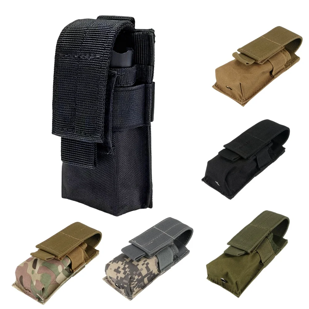 Edc Carry Knife - Pochette tactique Molle pour lampe de