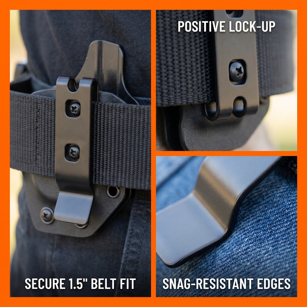 Edc Carry Clip - Kit de vis de remplacement pour