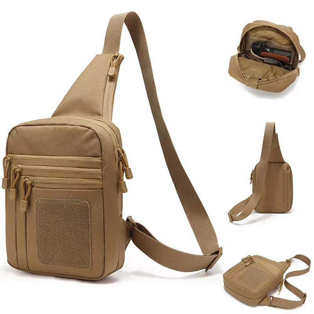 Edc Concealed Carry Sling Bag - Sac tactique pour pistolet, étui de