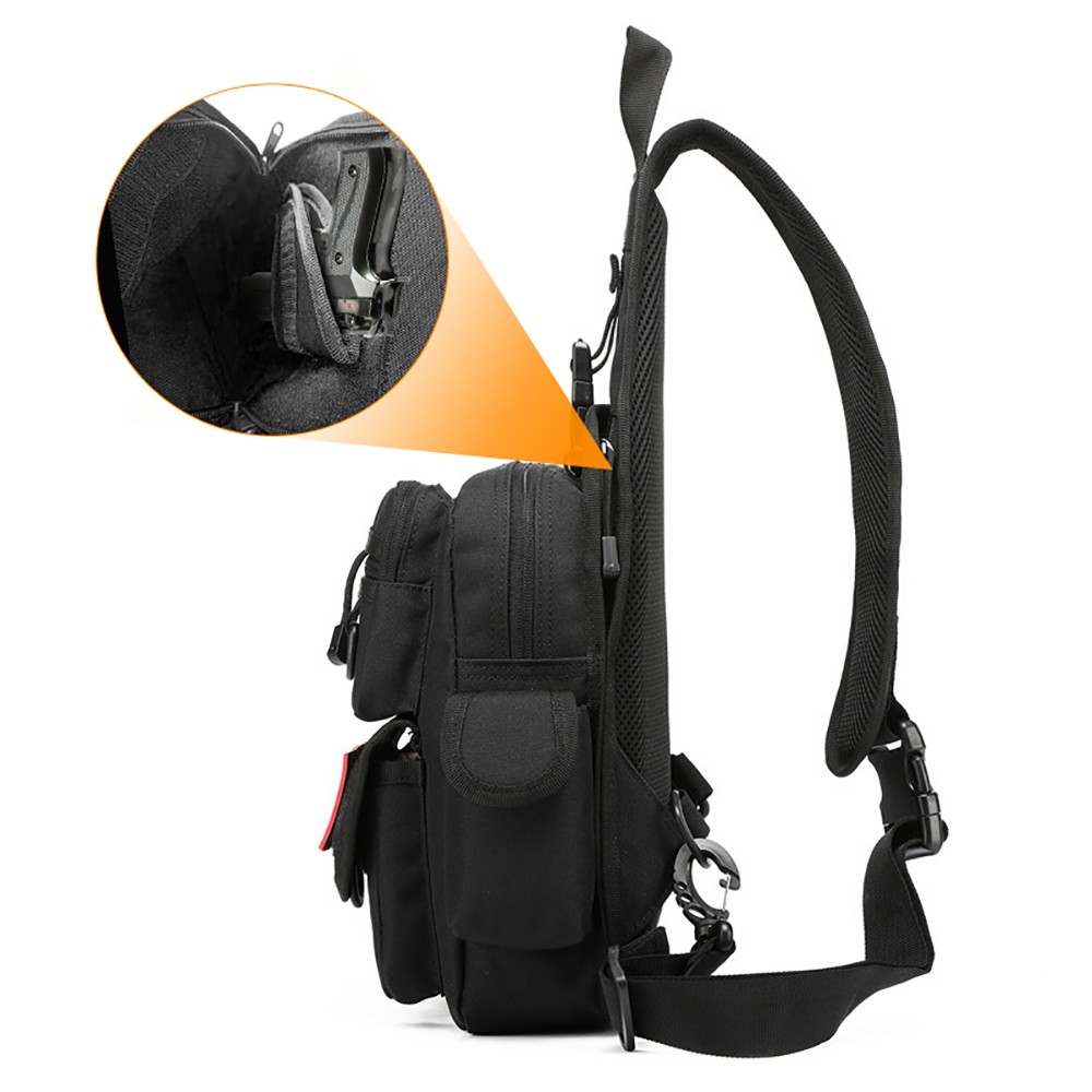 Sac de transport pour pistolet - Edc Concealed Carry Sling Bag avis et prix