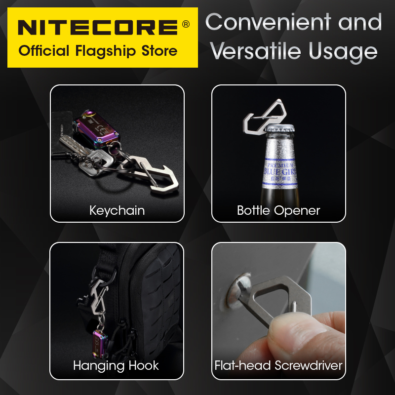 NITECORE NSH10 mousqueton mult - Edc Carry Kit avis et prix