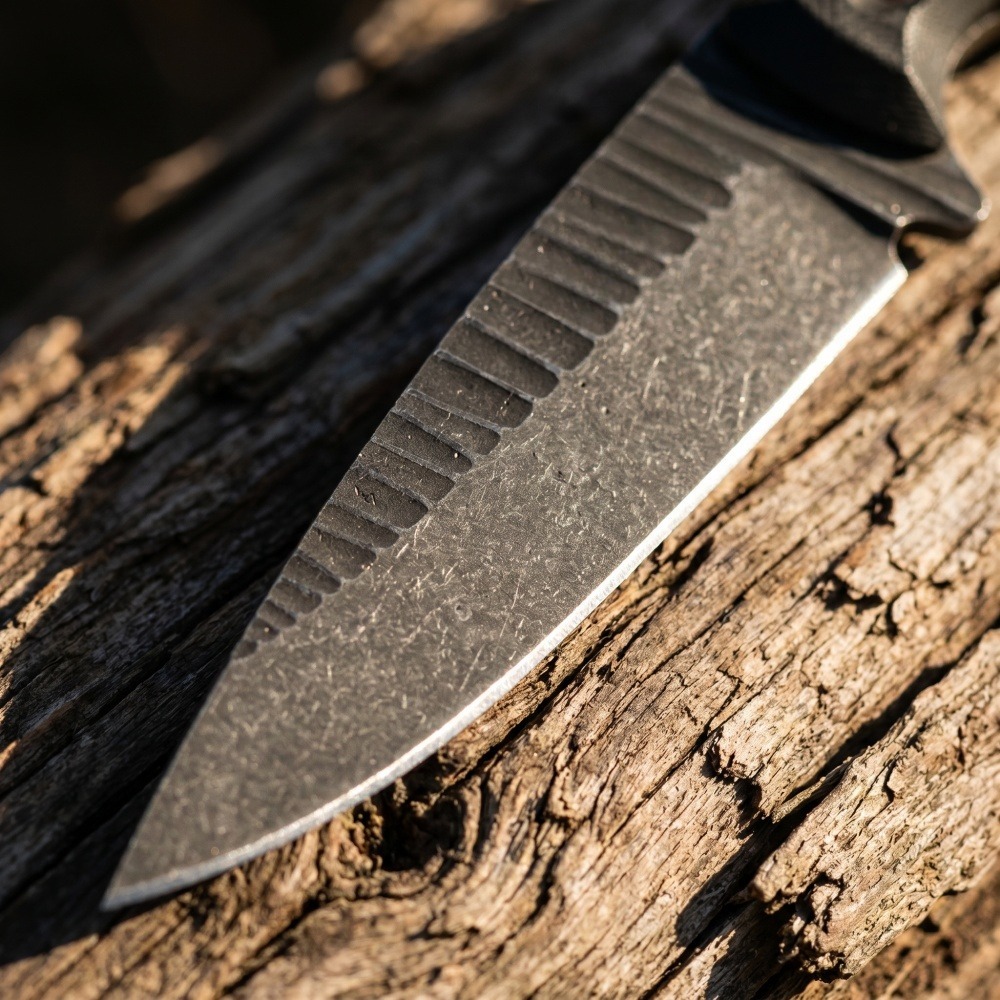 Couteau de Bushcraft à lame pl - Edc Carry Fixed Blade Knife avis et prix