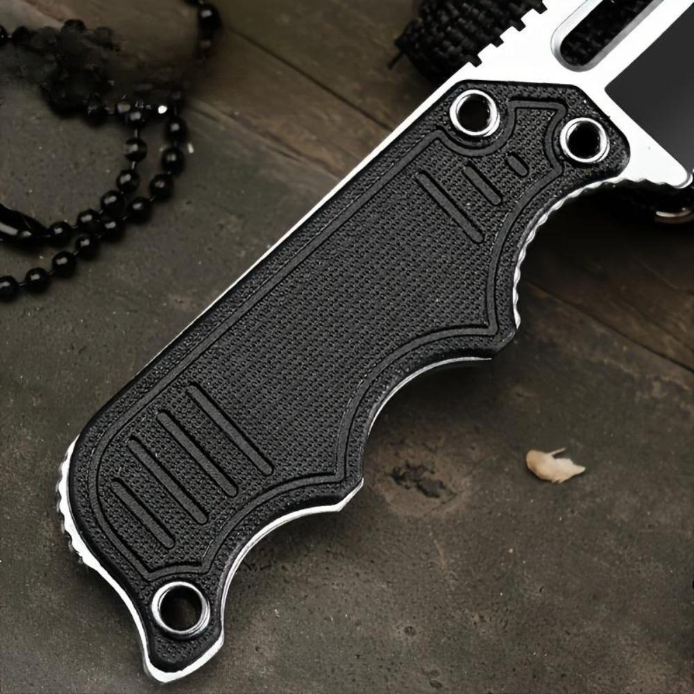 Couteau de cou portable avec é - Edc Carry Fixed Blade Knife avis et prix