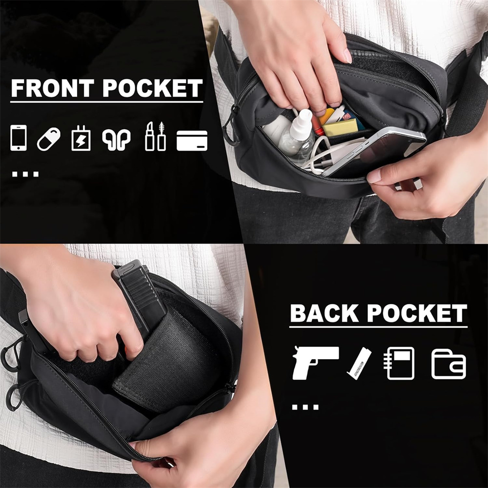 Sac de transport dissimulé pou - Edc Concealed Carry Fanny Pack avis et prix