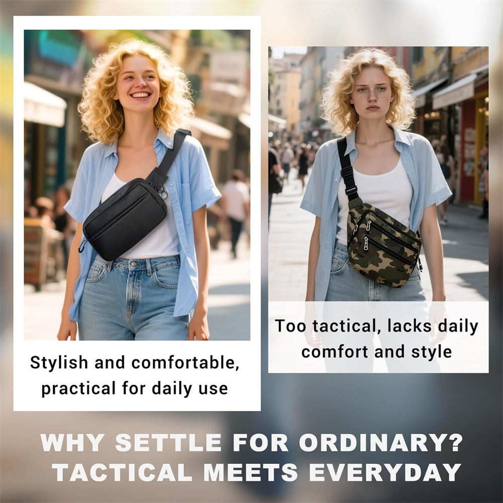 Sac de transport dissimulé pou - Edc Concealed Carry Fanny Pack avis et prix