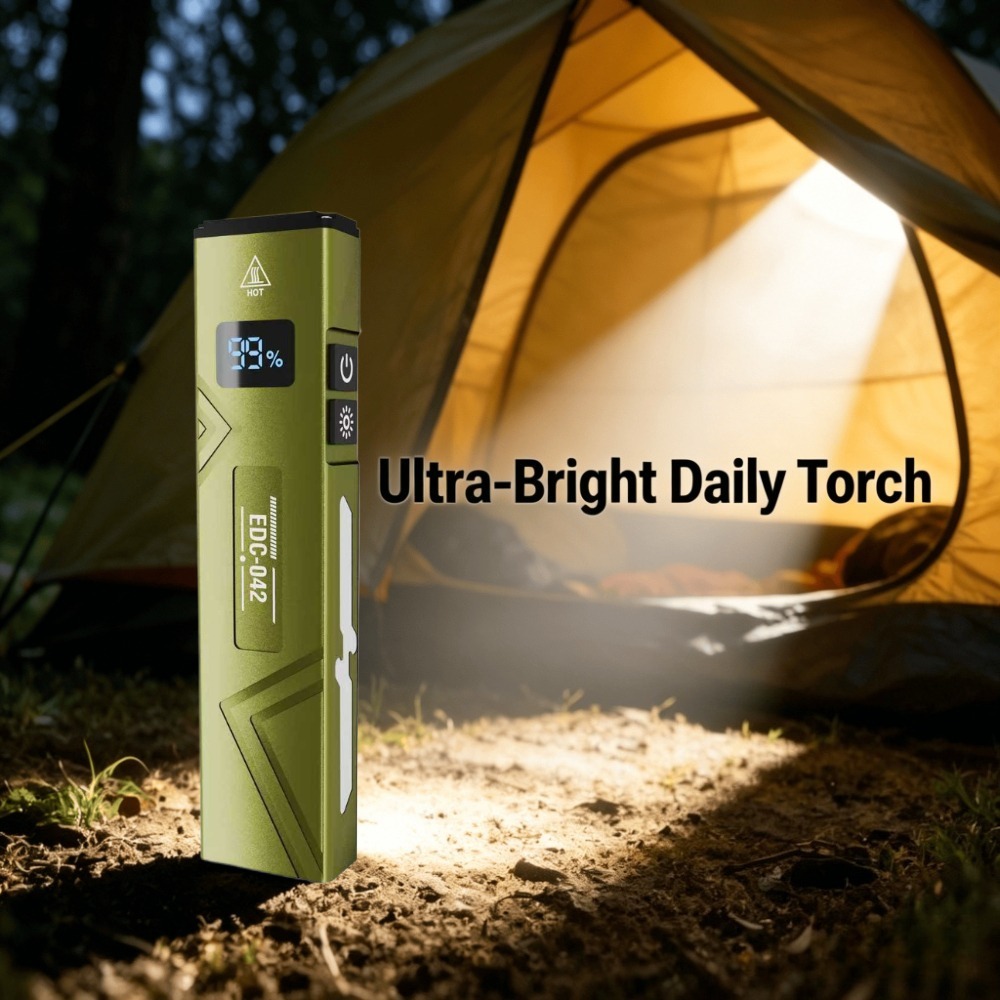 Lampe de poche EDC rechargeabl - Edc Carry Clip avis et prix