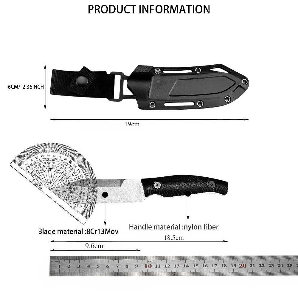 KS 1083 petit couteau droit no - Edc Carry Fixed Blade Knife avis et prix