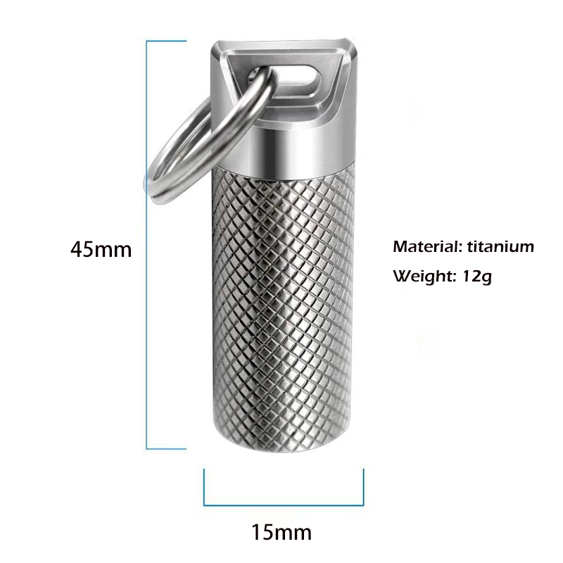 Mini porte-clés d'entrepôt éta - Edc Pill Carry avis et prix