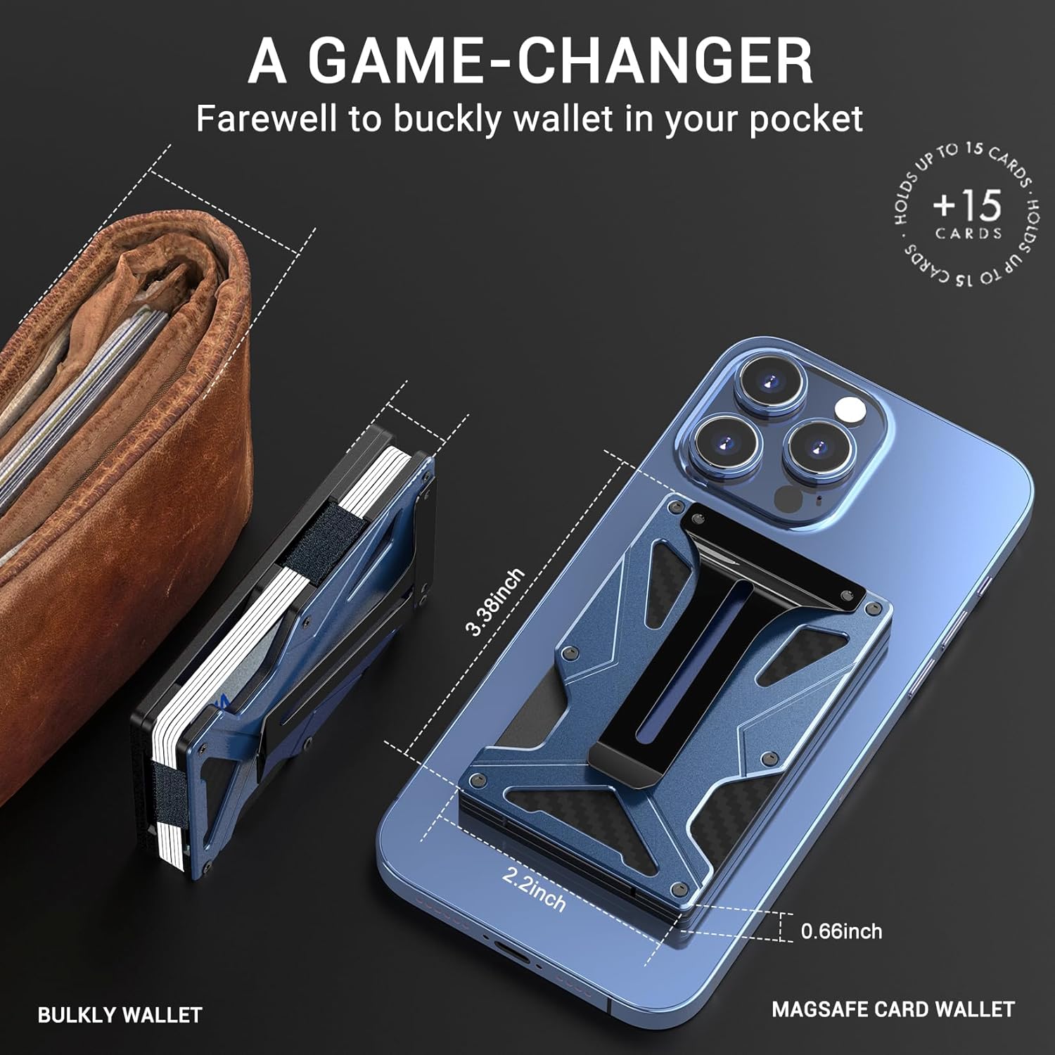 Portefeuille MagSafe avec pinc - Money Clip Magnetic avis et prix