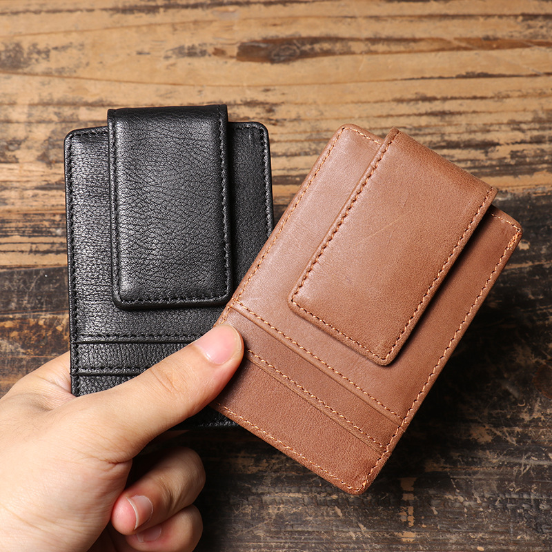 Portefeuille fin pour homme en - Money Clip Magnetic avis et prix