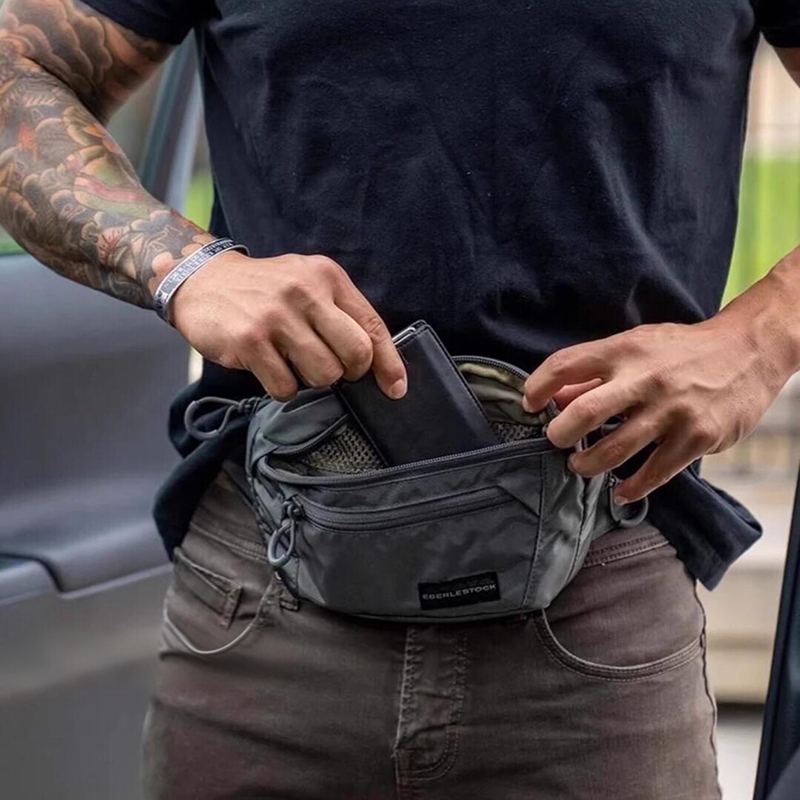 Sac de ceinture pour hommes av - Edc Concealed Carry Fanny Pack avis et prix