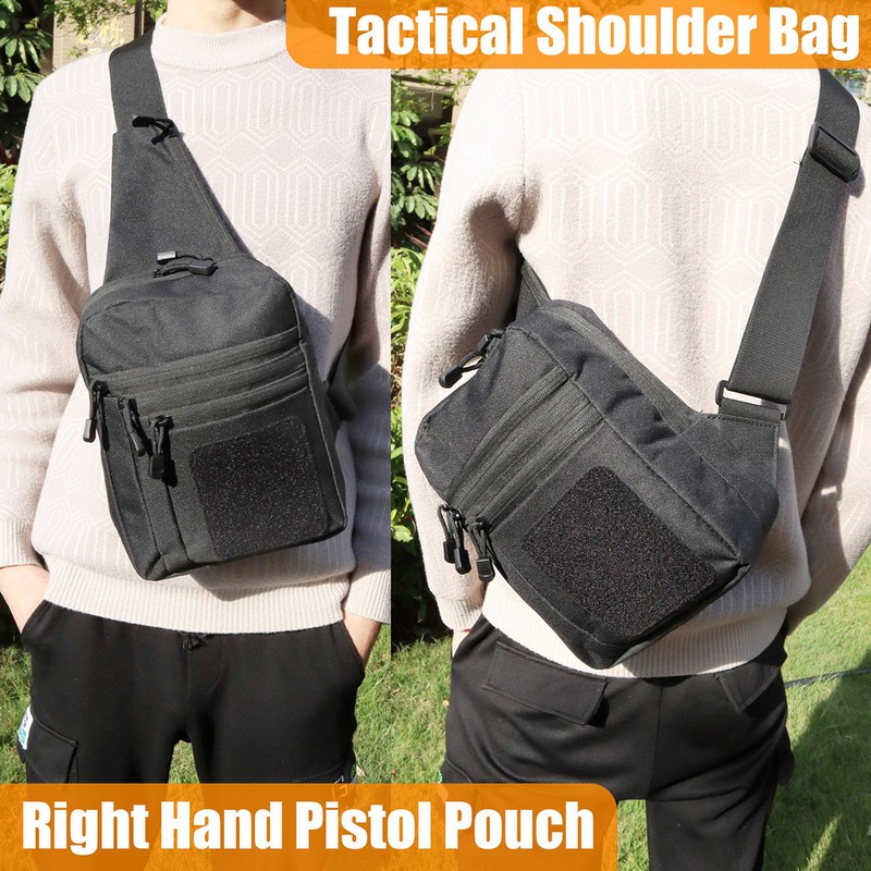 Nouveau sac de poitrine tactiq - Edc Carry Bag For Pistol avis et prix
