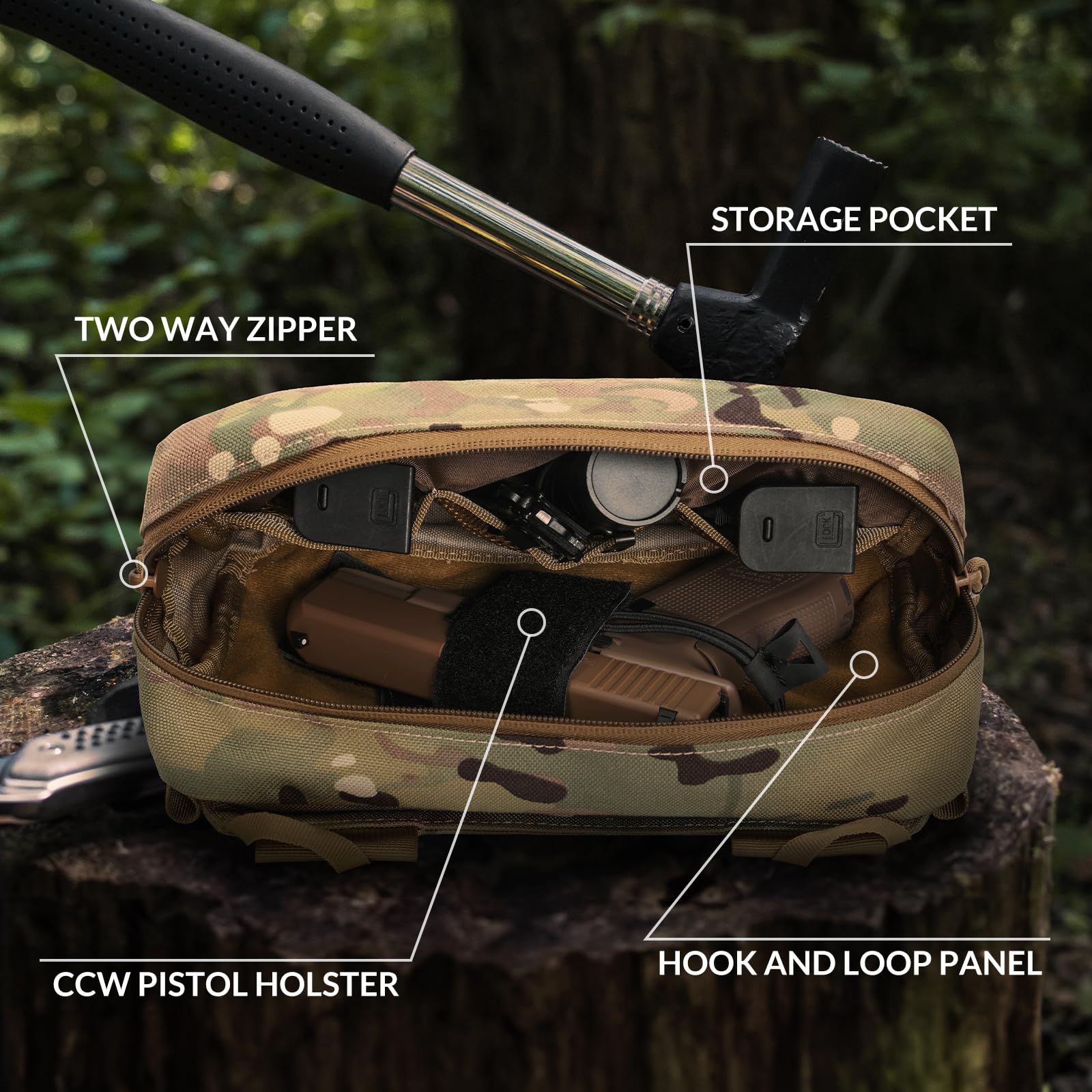 Sac banane tactique, sac à ban - Edc Concealed Carry Sling Bag avis et prix