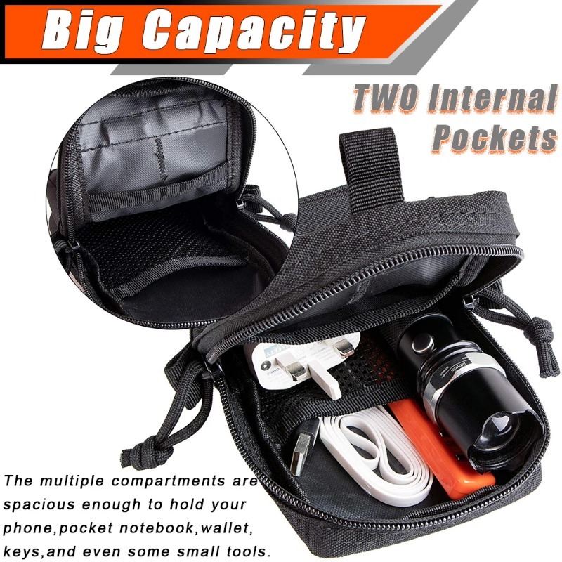 Sac de ceinture tactique MOLLE - Edc Carry Box avis et prix