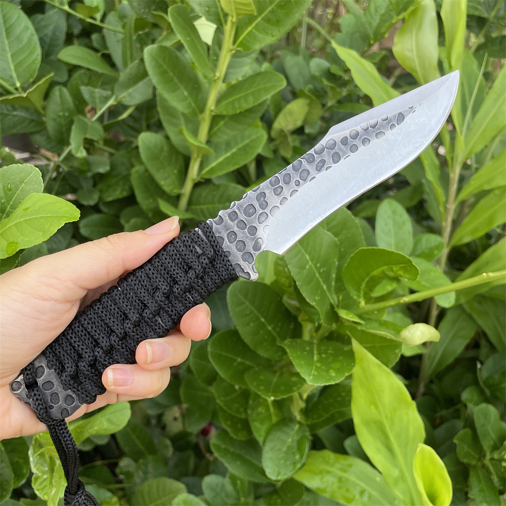 Couteau de poche à lame forgée - Edc Carry Fixed Blade Knife avis et prix