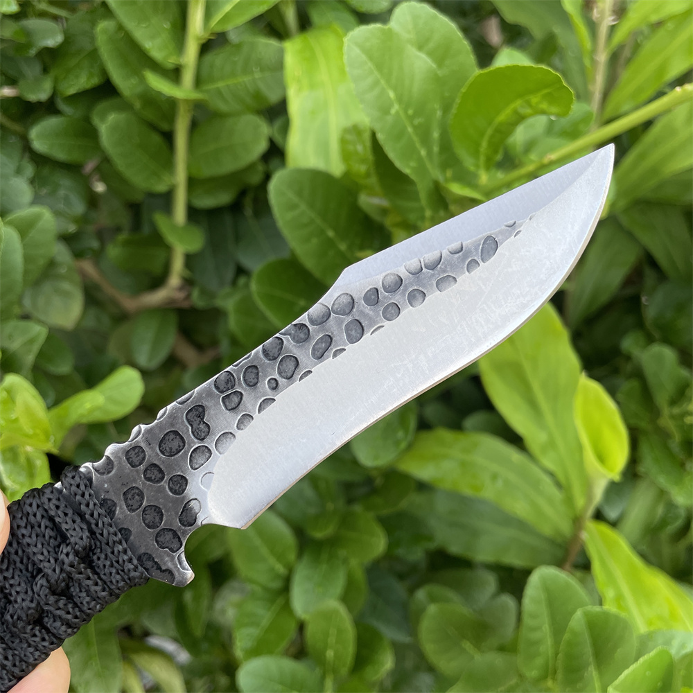 Couteau de poche à lame forgée - Edc Carry Fixed Blade Knife avis et prix