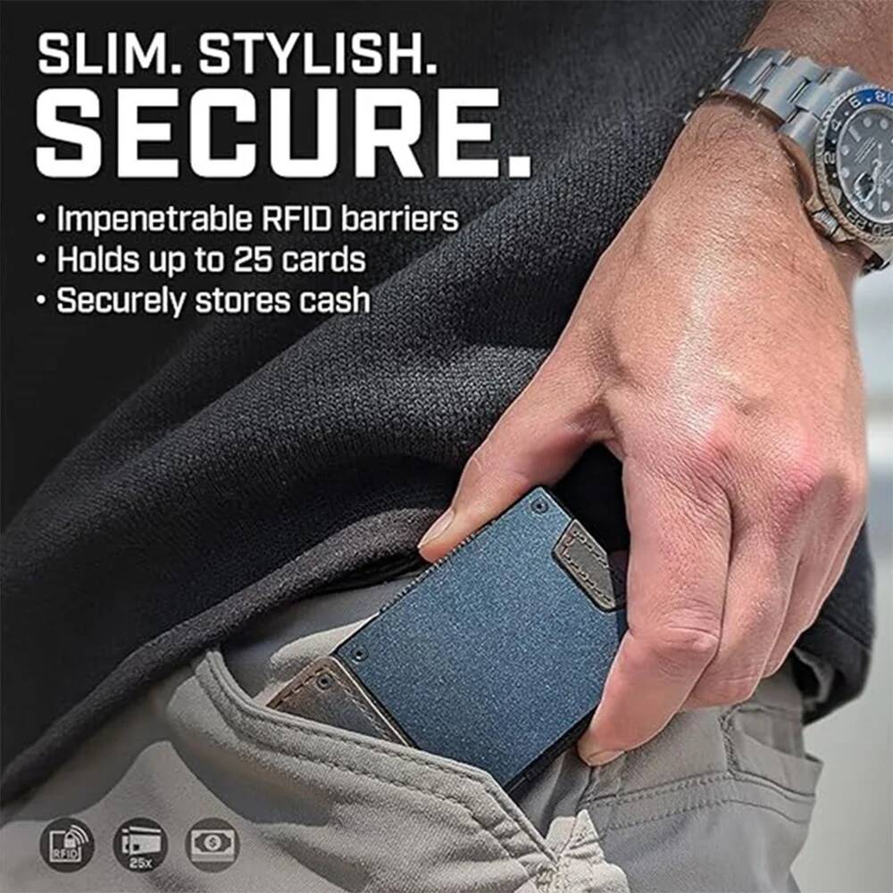 OUIO Portefeuille en cuir mini - Money Clip Magnetic avis et prix