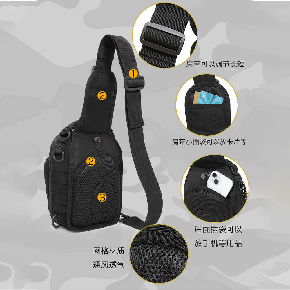 Sac à bandoulière tactique mul - Edc Concealed Carry Sling Bag avis et prix